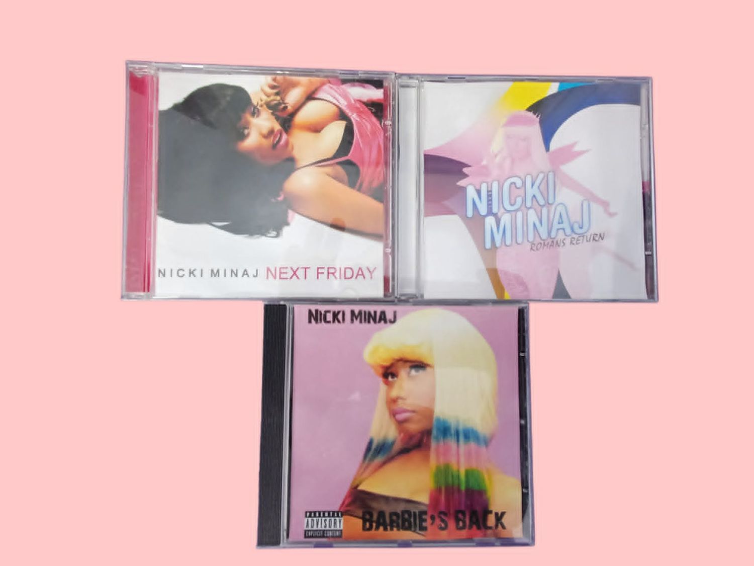 Nicki Minaj CD Bundle (3er Set) - Next Friday/Barbie's Back/Roman's Return Nicki Minaj CD Bundle (3er Set) - Next Friday/Barbie's Back/Roman's Return