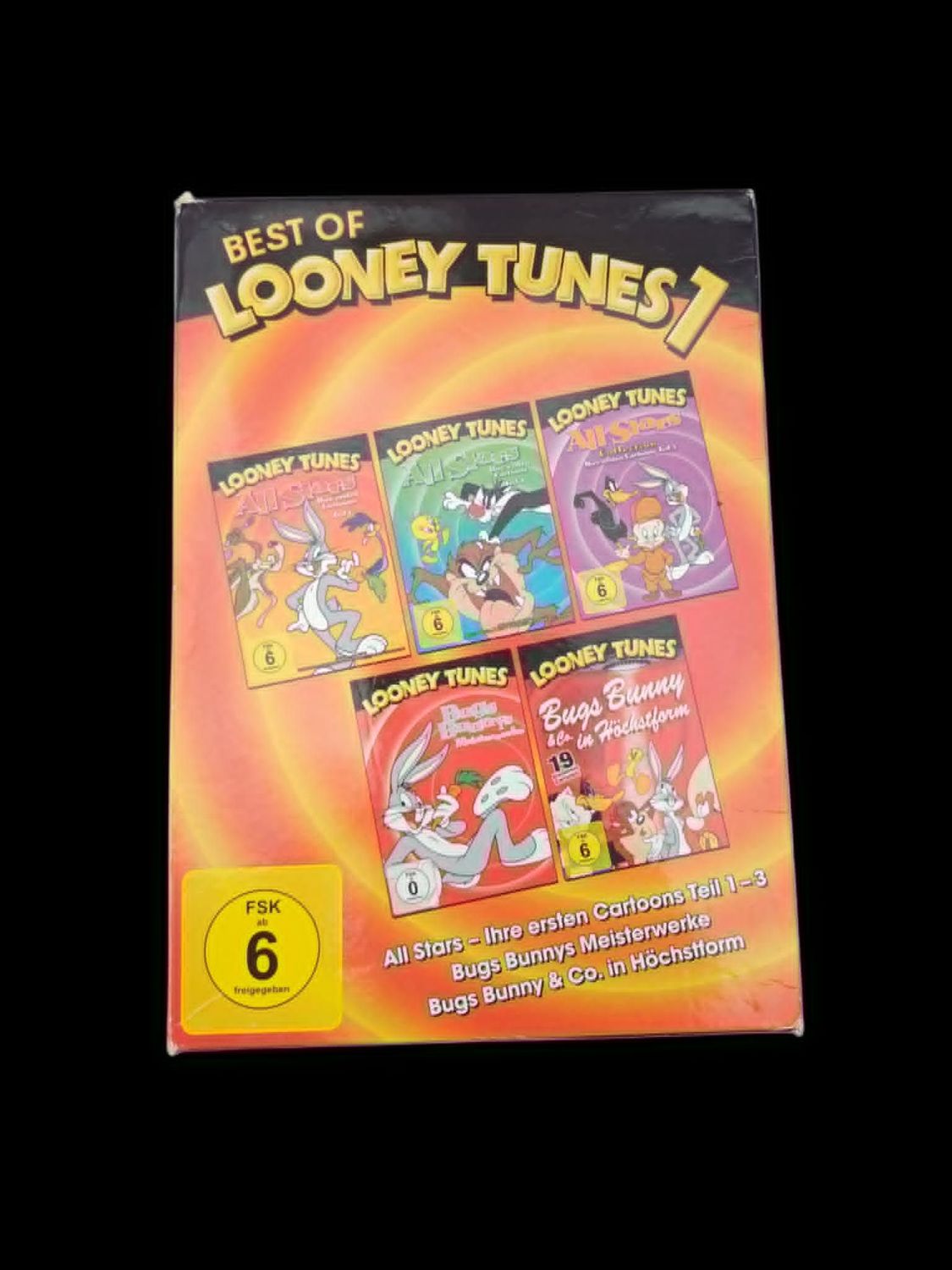 Best Of Looney Tunes 1 - DVD Box (5er Set) - All Stars - Bugs Bunnys Meisterwerke - Bugs Bunny & Co. in Höchstform