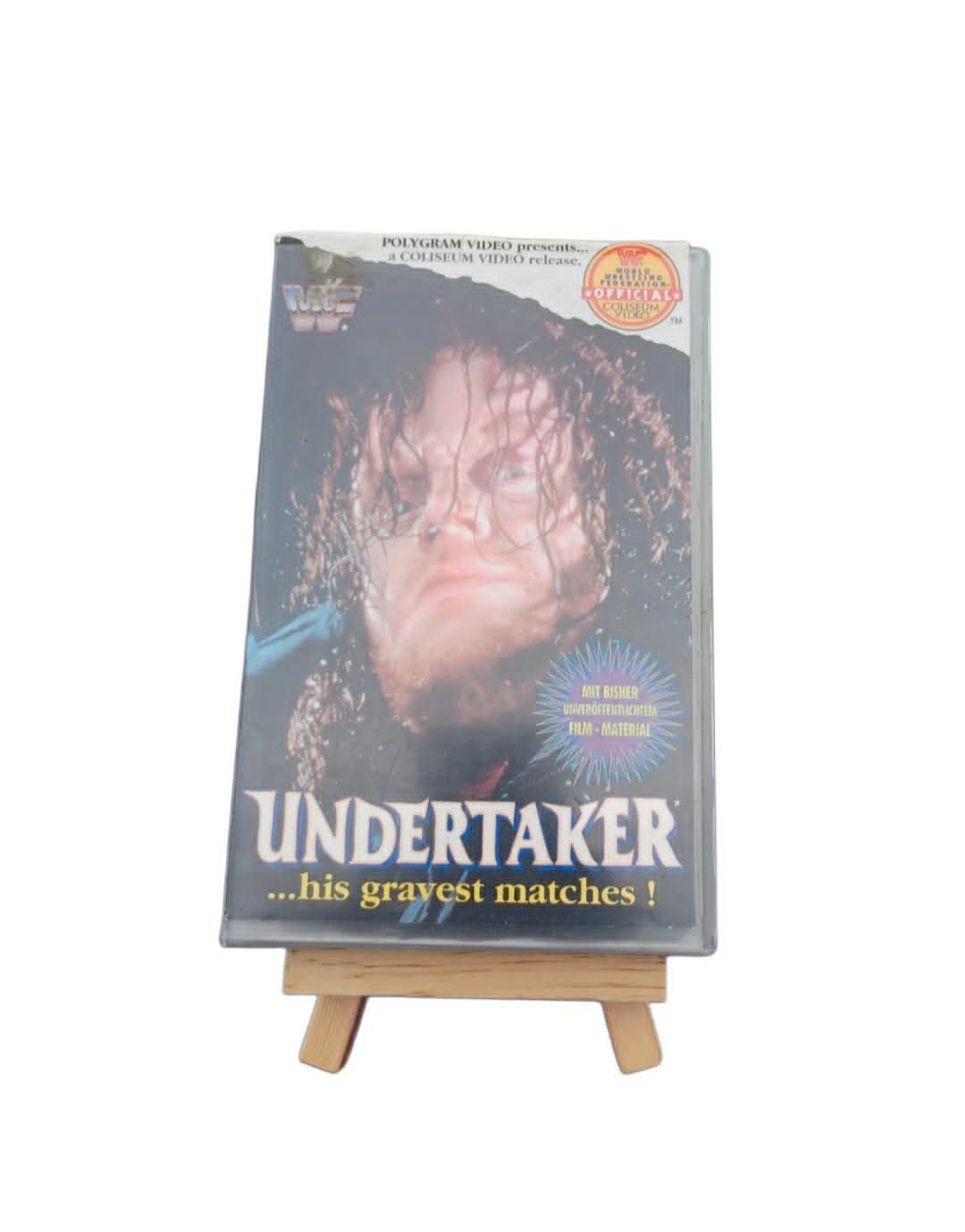 WWF Undertaker...his gravest Matches - Wrestling VHS