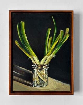 Still Life with Green Onion Still Life with Green Onion