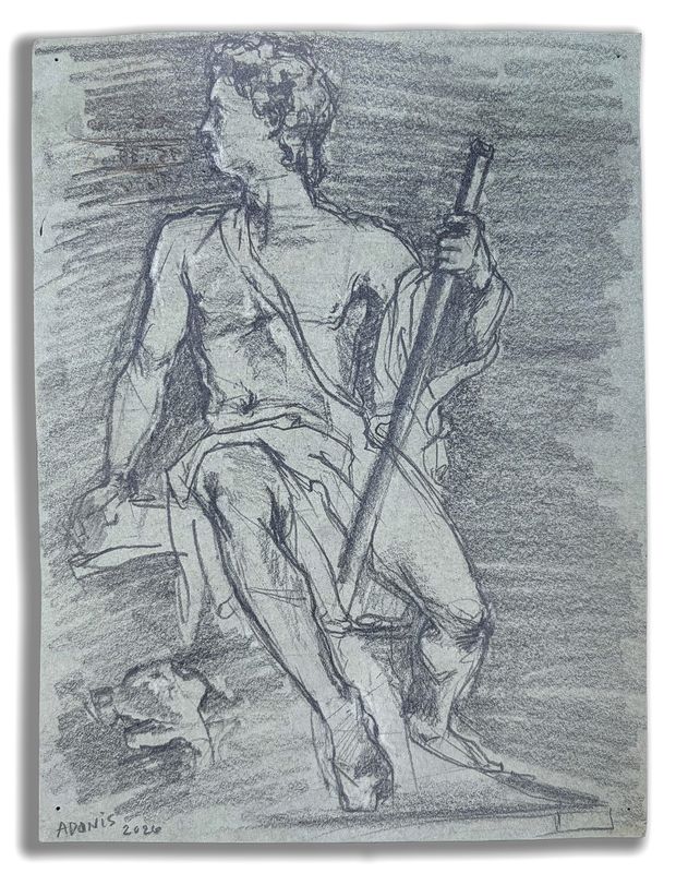 Study for Adonis (After Nicolas Coustou)