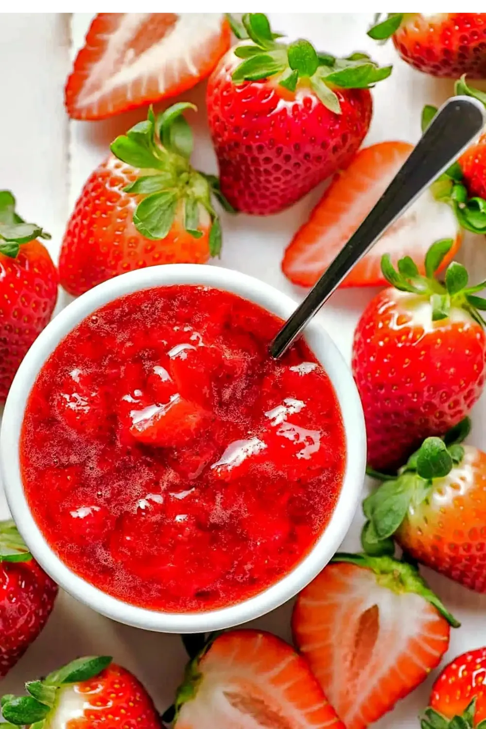 Strawberry topping Strawberry topping