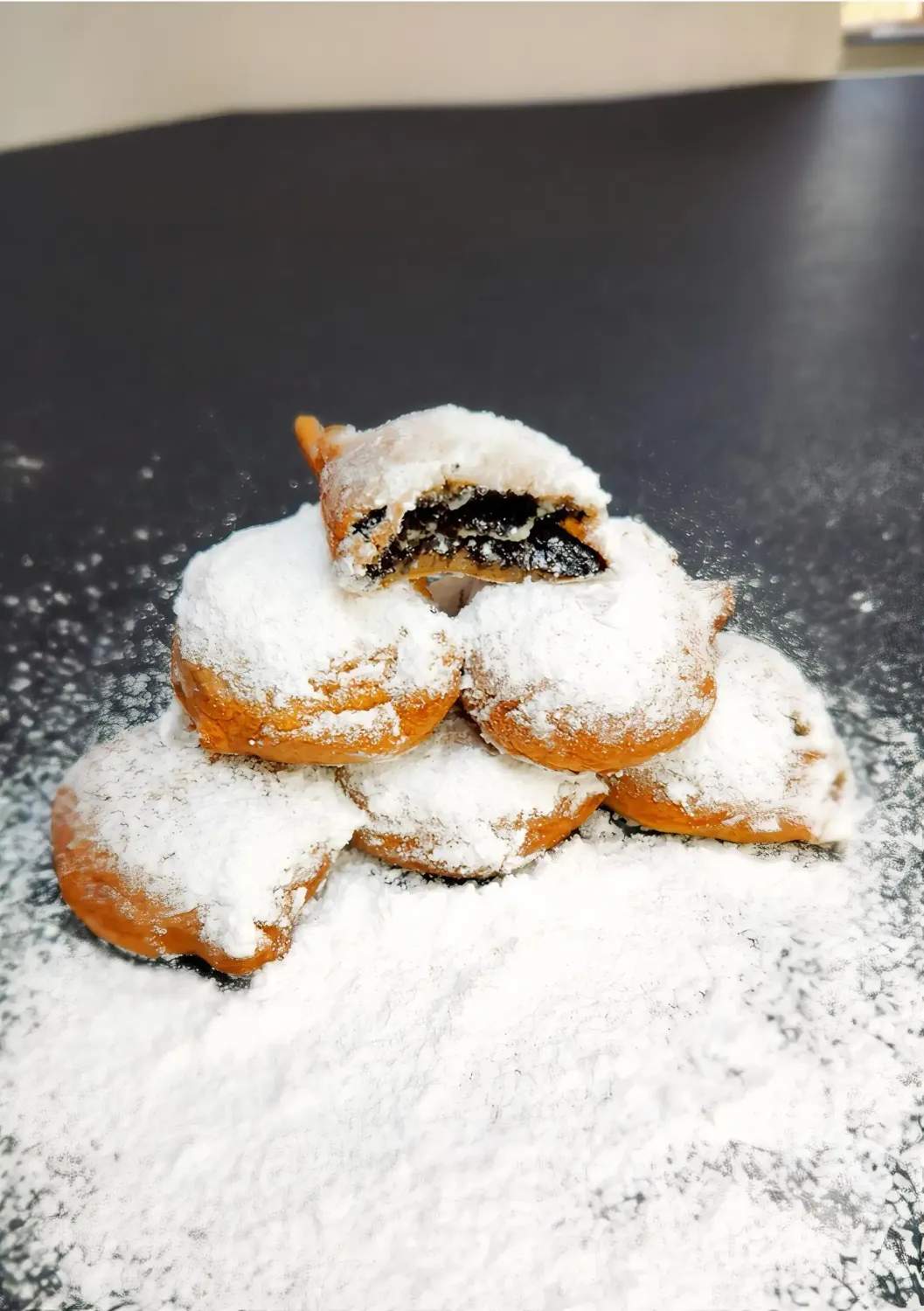 Crushed oreos Crushed oreos