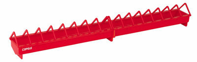 Comedero plastico 1 edad 80 cm