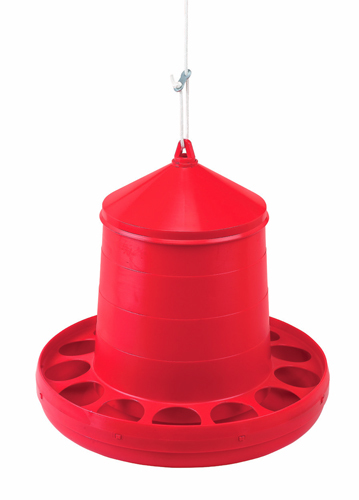 Comedero plástico de tolva colgante plástico 12 Kg