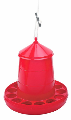 Comedero plástico de tolva colgante plástico 2 Kg