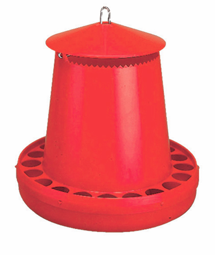 Comedero plástico de tolva colgante plástico 8 Kg