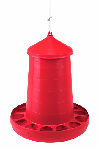 Comedero plástico de tolva colgante plástico 16 Kg