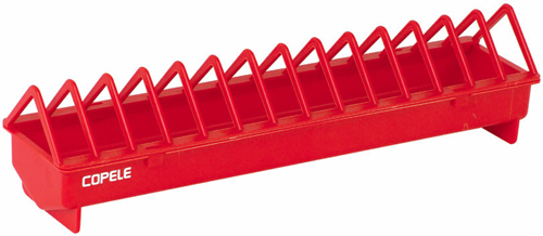 Comedero plastico rejilla estrecha 1 edad 50 cm