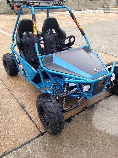 Kandi 200GKM-2 Adult Racing Go Kart Batman