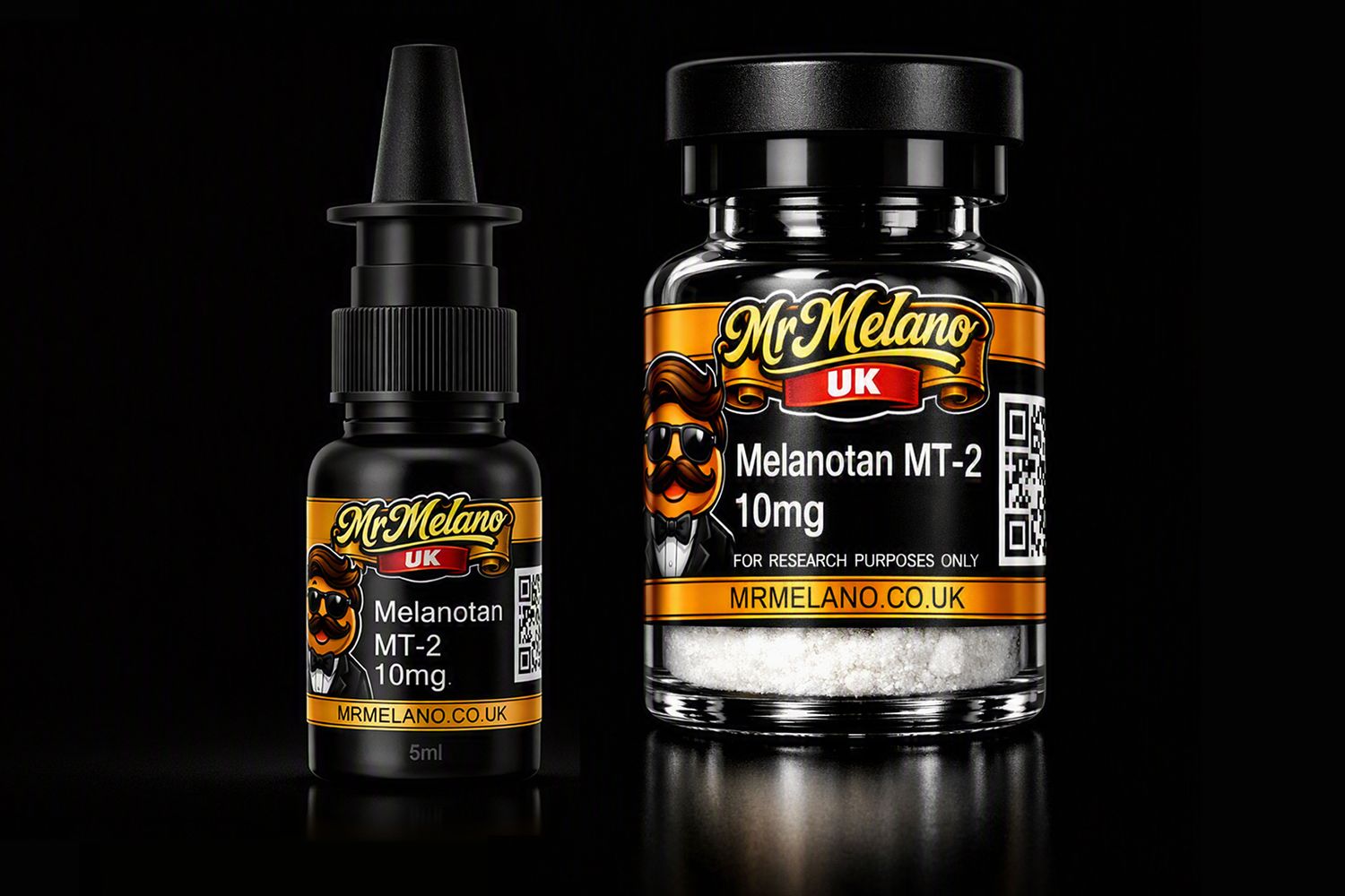 MT2 Melanotan 1 x Peptide Powder + 1 x Peptide Nasal Spray