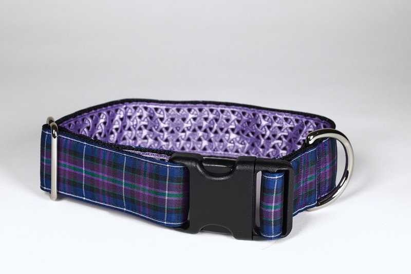 Collar - Tartan - 1-1/2 inch - Pride of Scotland