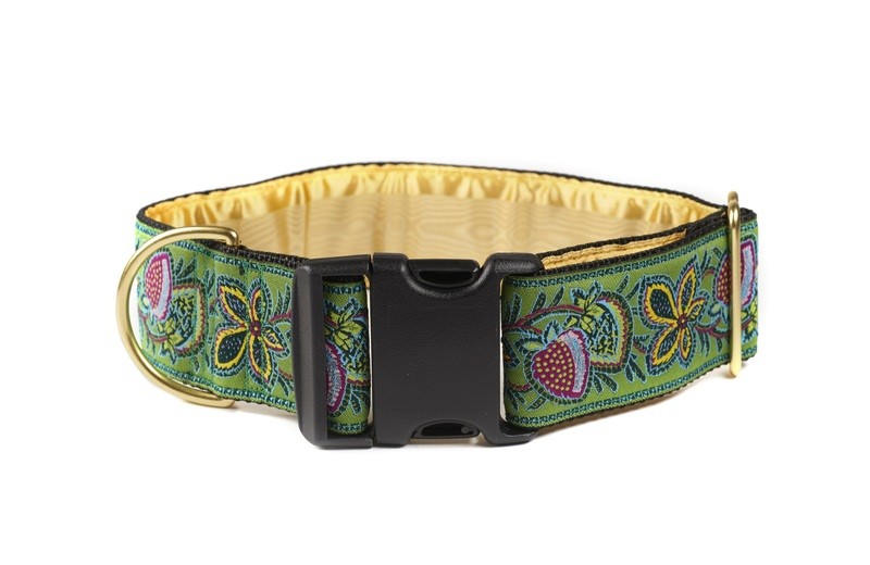 Collar - Designer - 2 inch - Whimsy Berry