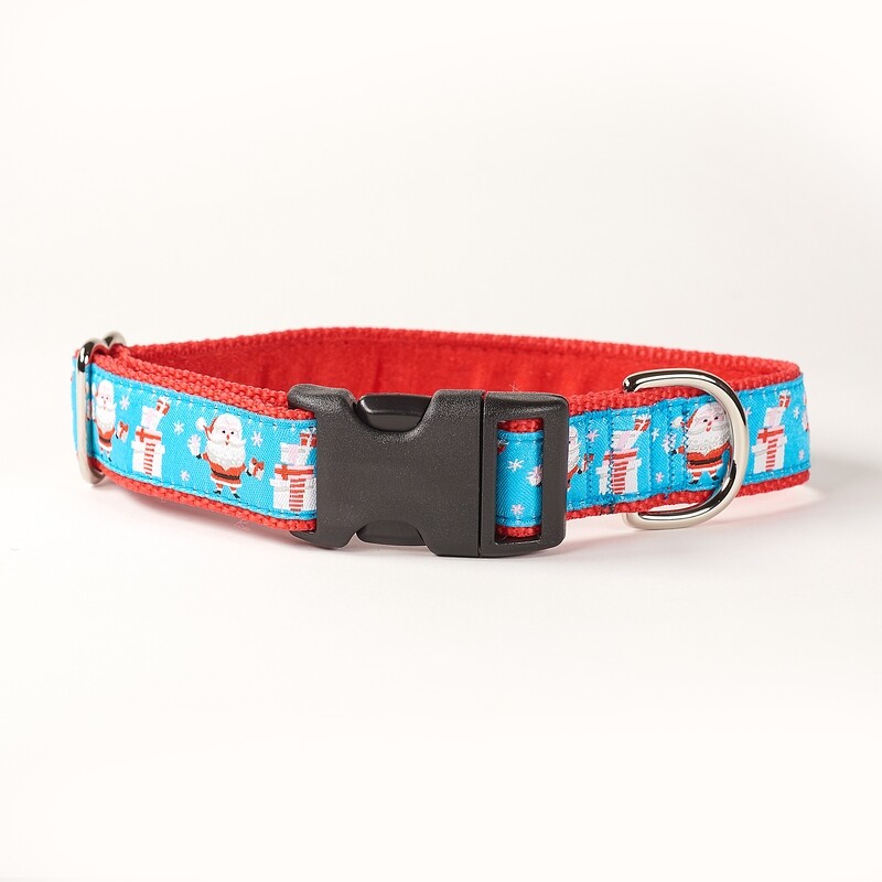 Collar - Designer - 1 inch - Santa with Presents