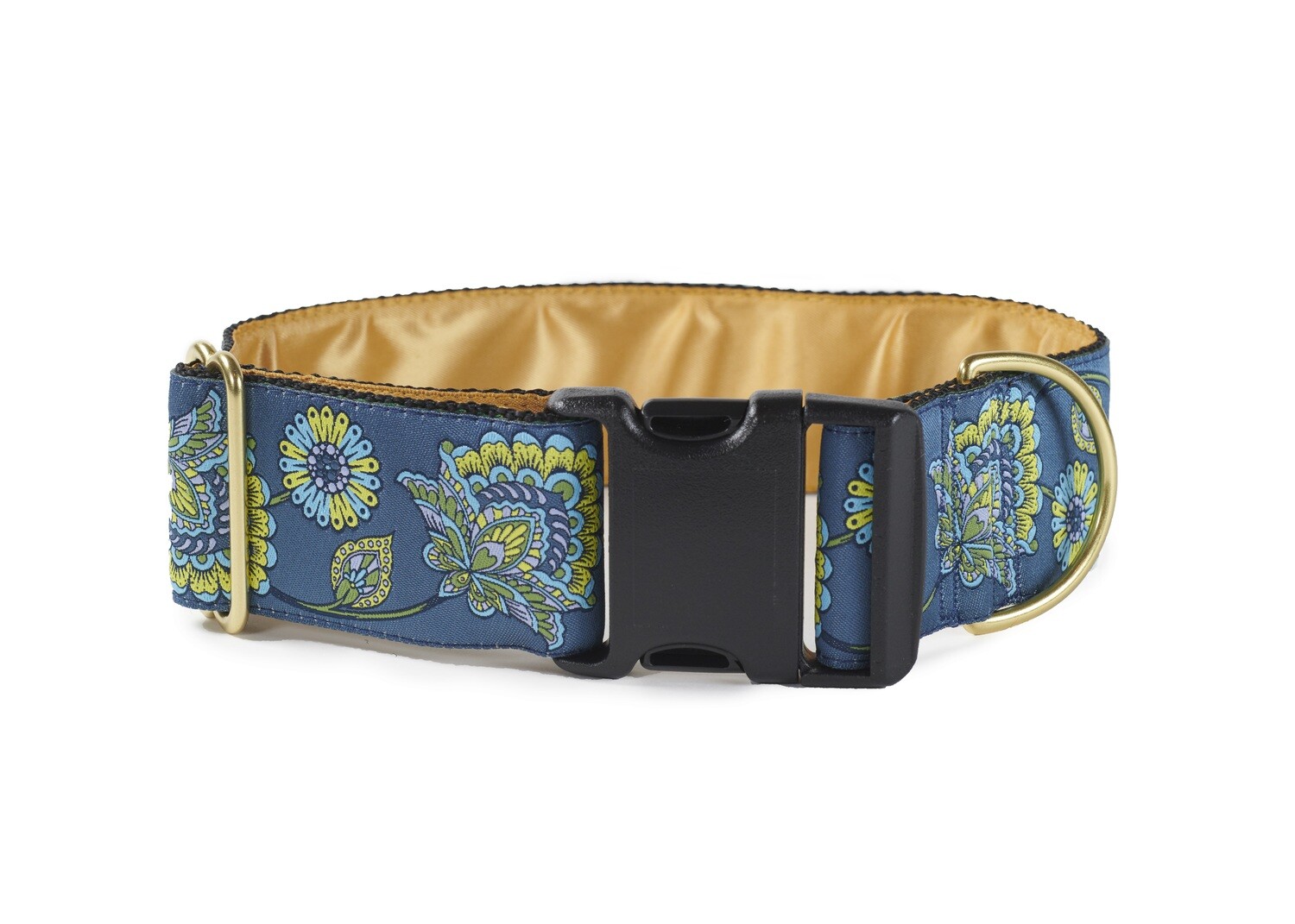 Collar - Designer - 2 inch - Jacobean Flower