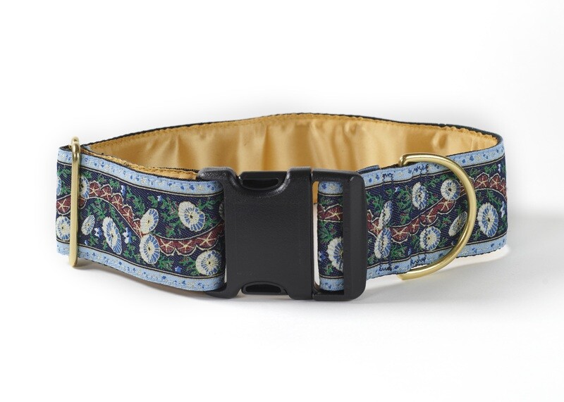 Collar - Designer - 2 inch - Moon Flower
