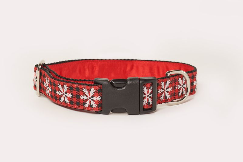 Collar - Designer - 1 inch - Snowflake