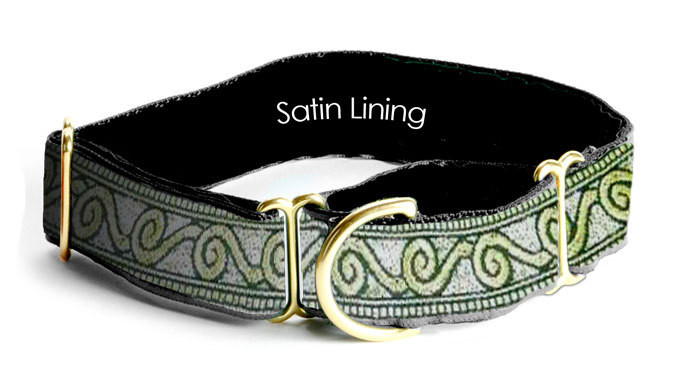 Collar - Celtic - 1 inch - Celtic Spiral  Gold