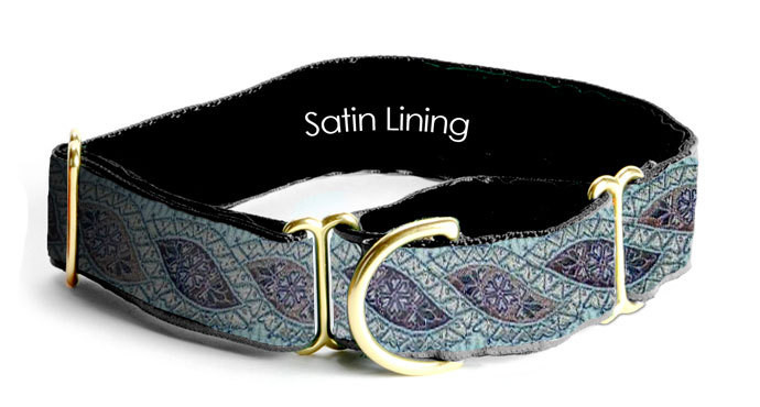Collar - Vintage - 2 inch - Baker Street  Silver