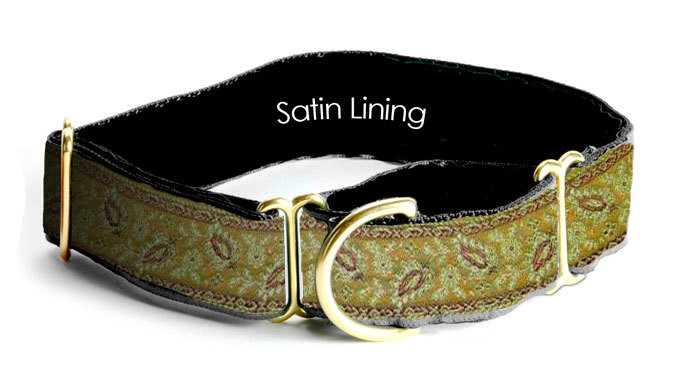 Collar - Vintage - 2 inch - Oak Leaves  Gold