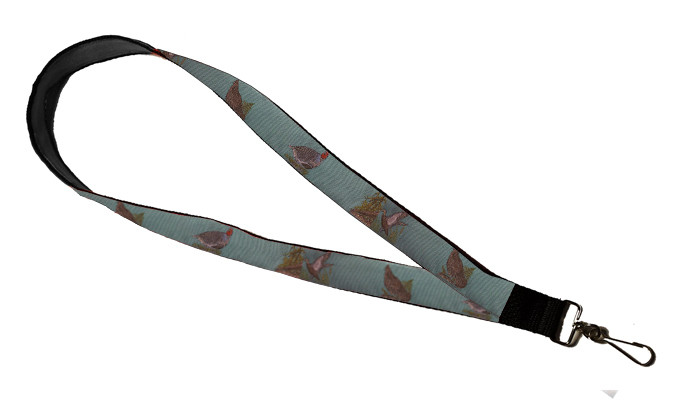 Lanyard - Game Birds Aqua