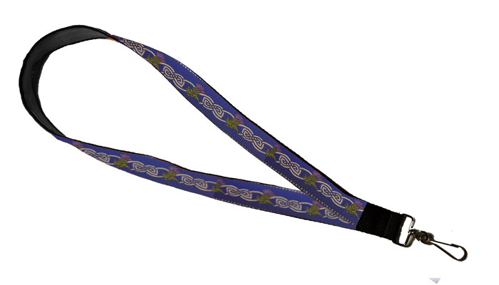 Lanyard - Thistle Blue