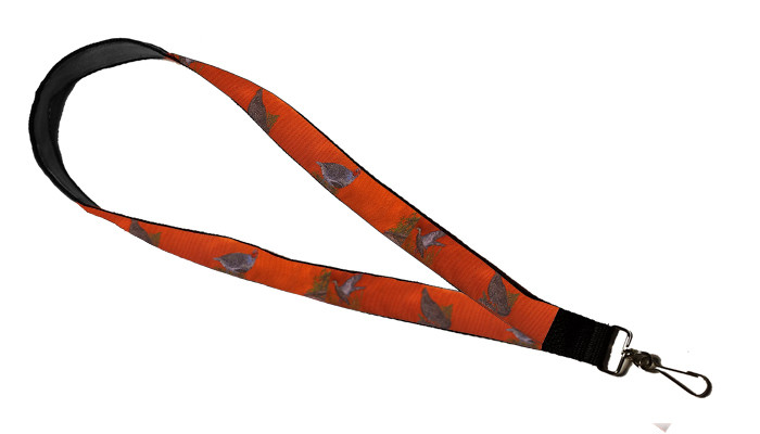 Lanyard - Game Birds Orange