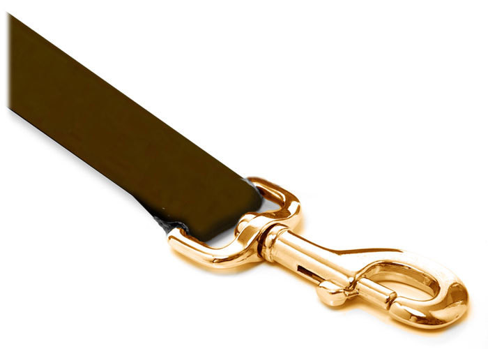 Leash - Velvet - 3/4-inch - Brown