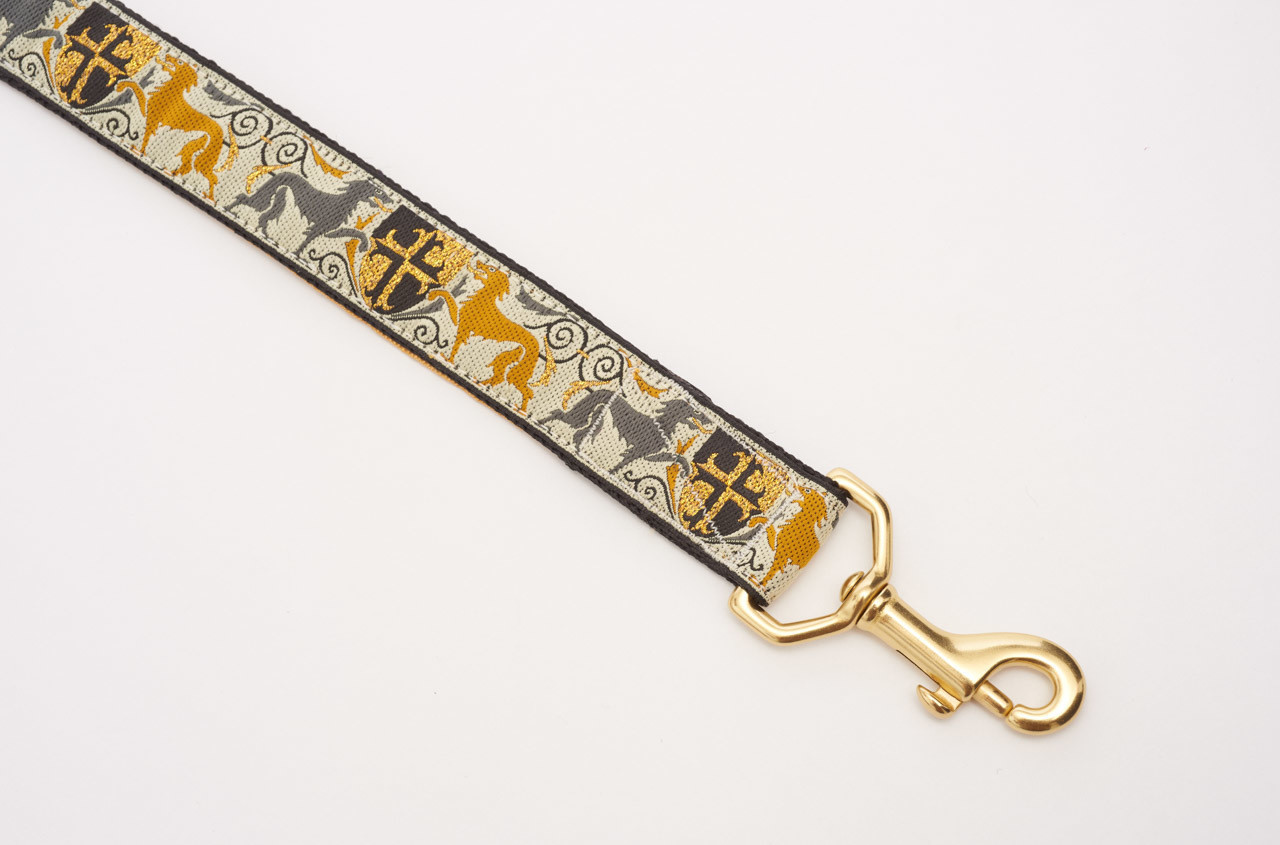 Leash - Designer - 1-inch - Kenyan Ecru