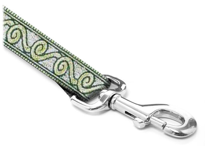 Leash - Celtic - 1-inch - Celtic Spiral  Gold