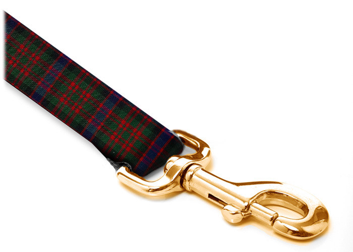 Leash - Tartan - 1-inch - Macdonald