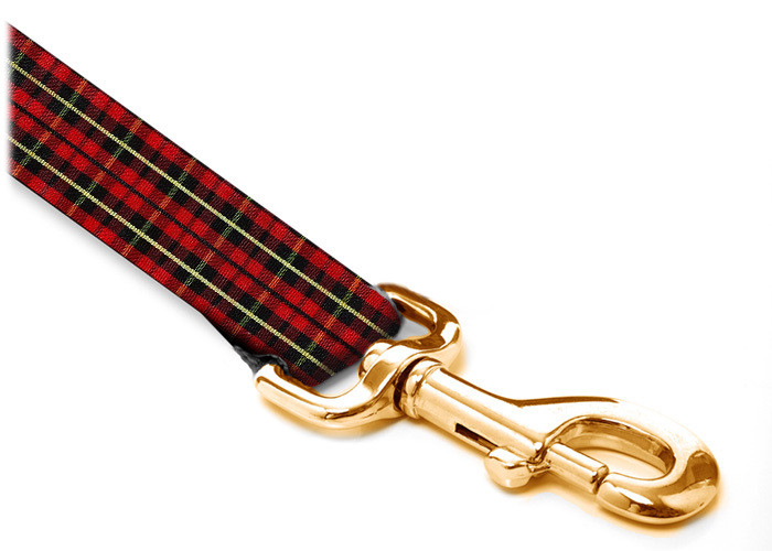 Leash - Tartan - 1-inch - Wallace