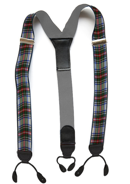 Suspenders - Tartan - Dress Stewart