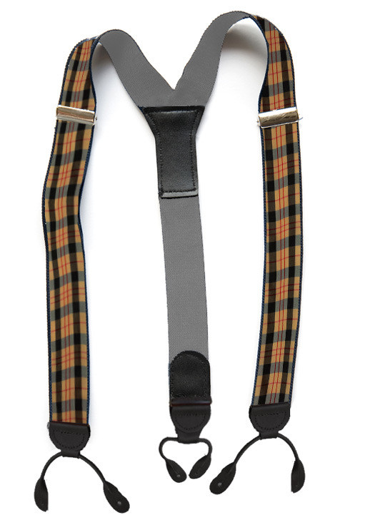 Suspenders - Tartan - English
