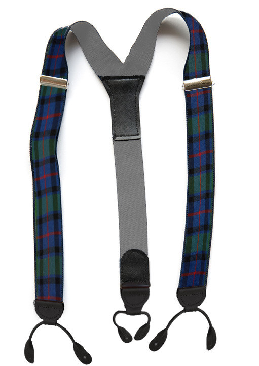 Suspenders - Tartan - Flower of Scotland