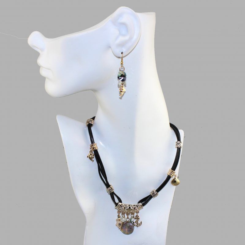 Ocean-Inspired Charm Jewelry Set Ocean-Inspired Charm Jewelry Set
