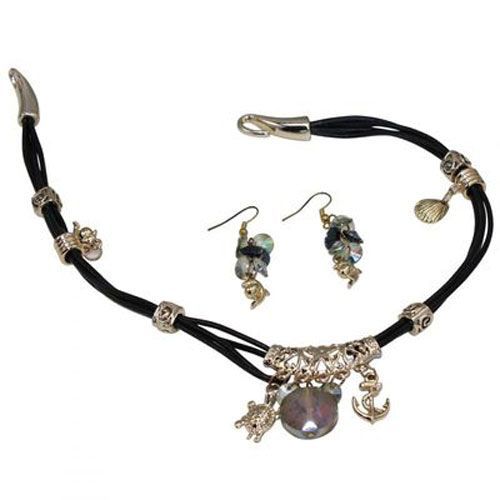 Ocean-Inspired Charm Jewelry Set Ocean-Inspired Charm Jewelry Set