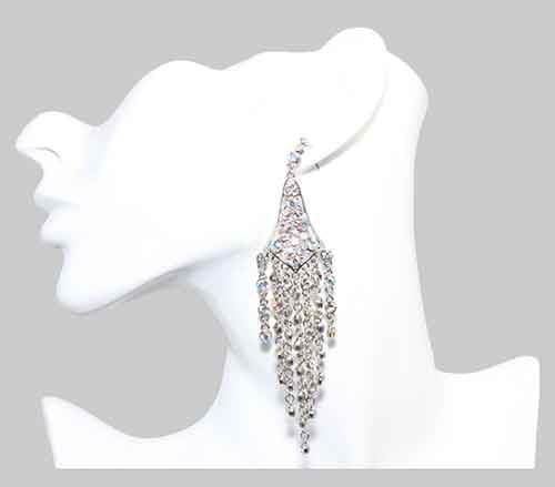 Sparkling Dazzling Multi-Colored Earrings