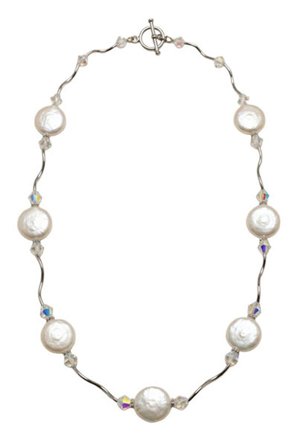 Sparkling Cultured Pears & .925 Sterling Silver Necklace Sparkling Cultured Pears & .925 Sterling Silver Necklace