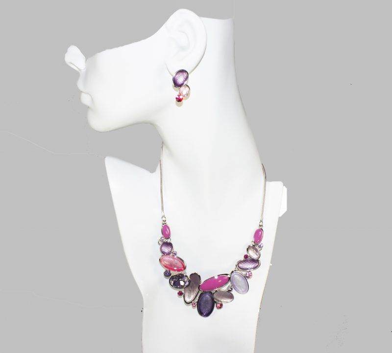 Enamel Mosaic Jewelry Set Enamel Mosaic Jewelry Set
