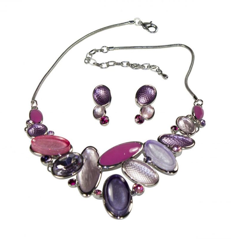 Enamel Mosaic Jewelry Set Enamel Mosaic Jewelry Set