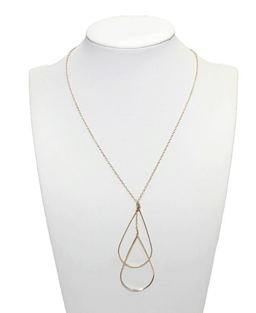 Overlapping 14K Gold Filled Necklace Overlapping 14K Gold Filled Necklace