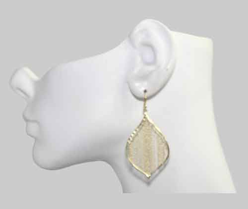 Nature-Inspired Sterling Silver Leaf Earrings Nature-Inspired Sterling Silver Leaf Earrings