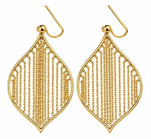 Nature-Inspired Sterling Silver Leaf Earrings