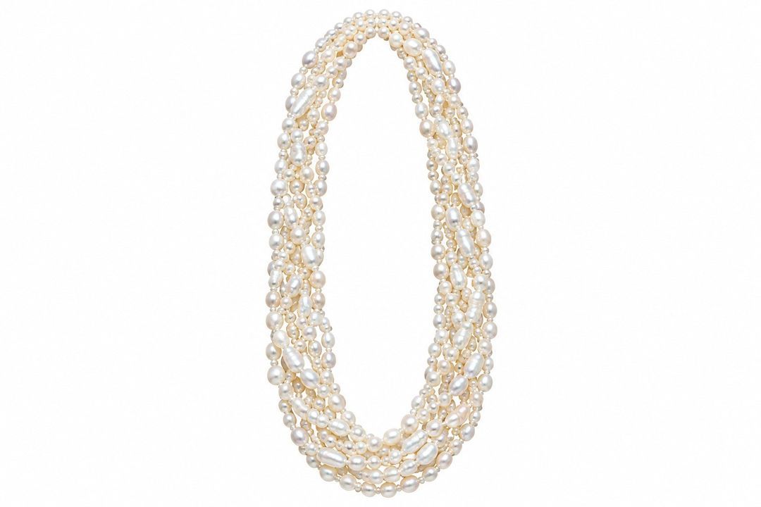 Layered Cultured Pearl Necklace Layered Cultured Pearl Necklace