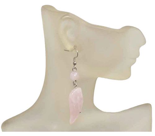 Pearl Slice Sterling Silver Earrings