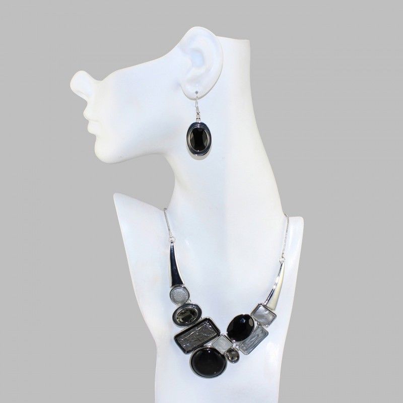 Midnight Mosaic Statement Jewelry Set Midnight Mosaic Statement Jewelry Set