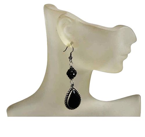 Marcasite Knight Teardrop Sterling Silver Earrings Marcasite Knight Teardrop Sterling Silver Earrings