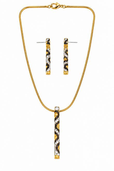 Crystal Bar Jewelry Set Crystal Bar Jewelry Set