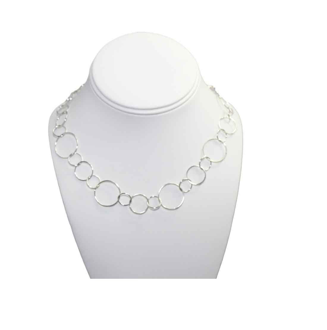 25-Inch Open Circle Link Necklace 25-Inch Open Circle Link Necklace